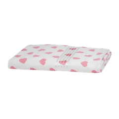 Toalha de Rosto Dohler Prisma Estampada 50cm x 80cm Formosa Rosa