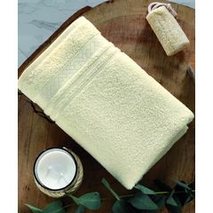 Toalha de Rosto Dohler Jacquard Premium Marfim 50cm x 80cm FJ-7177
