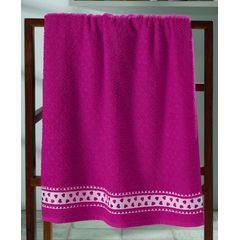 Toalha de Rosto Dohler Jacquard Premium Cereja 50cm x 80cm FJ-6987