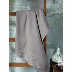 Toalha Banhão Dohler Jacquard Confort Caqui 90cm x 150cm FJ-6509