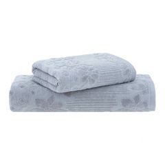 Toalha de Rosto Buddemeyer Lollipop 48cm x 80cm Cinza
