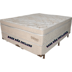 Colchão King Zeflex 193X203X35 Dunas Com Eurotop Bege