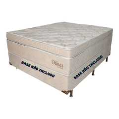 Colchão Casal Zeflex 138x188x35 Dunas Com Eurotop Bege