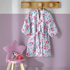 Roupão Infantil Dohler Felpudo Mini Mermaid G
