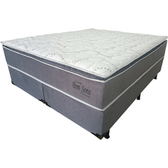 Conjunto box Bom Sono 158x198x72 Eurosono