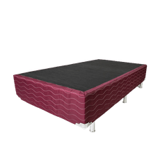 Base Box Solteirão Eurosono 110x198x43 Vinho