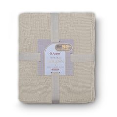 Manta P/Sofá Appel Tricot 120X150 cor Golden Natural